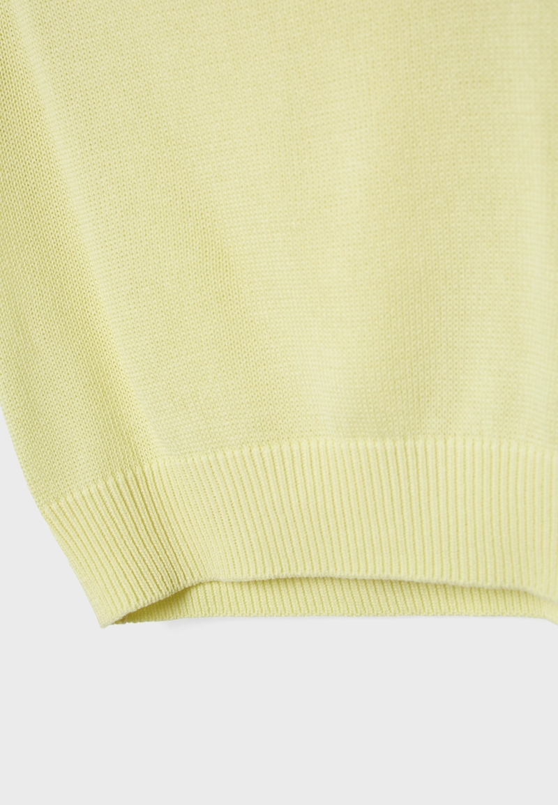 Топ из трикотажа рустик с вырезом-лодочкой