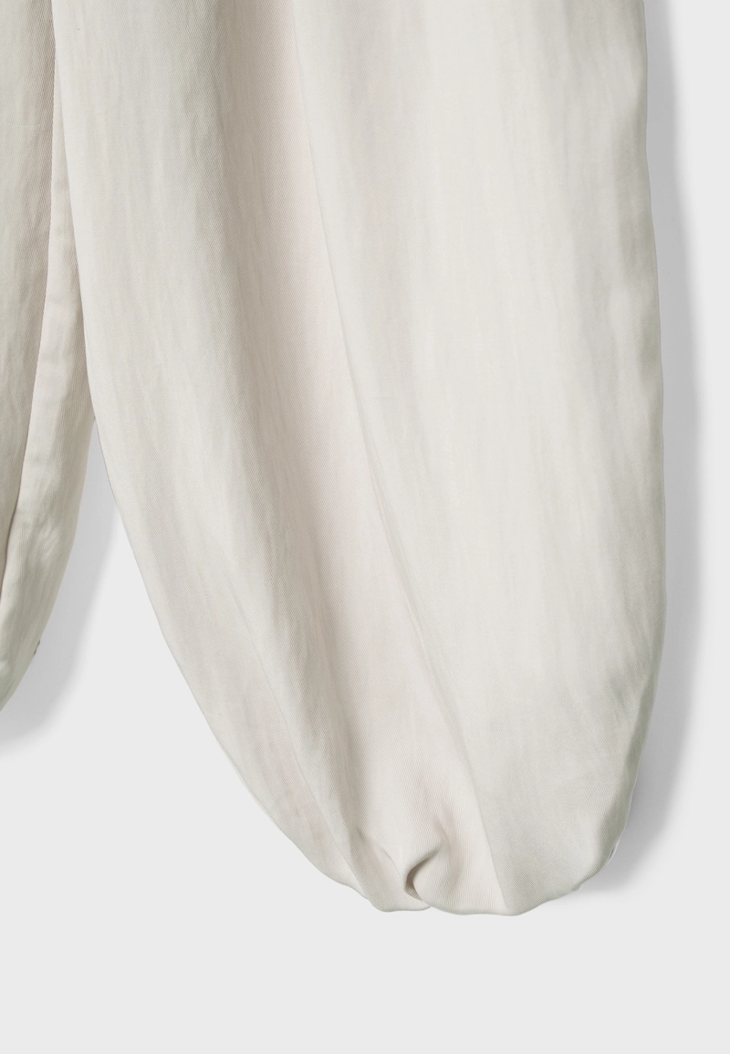 Брюки-баллоны с пряжкой