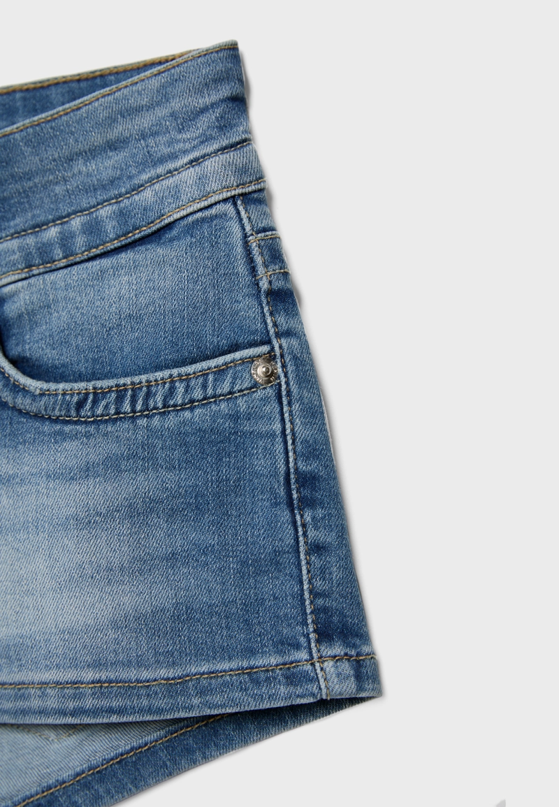 Джинсовые микрошорты D76