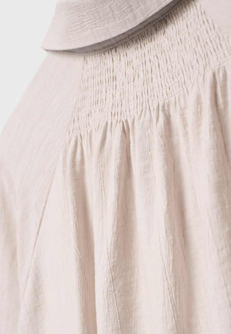 Рубашка свободного кроя на пуговицах