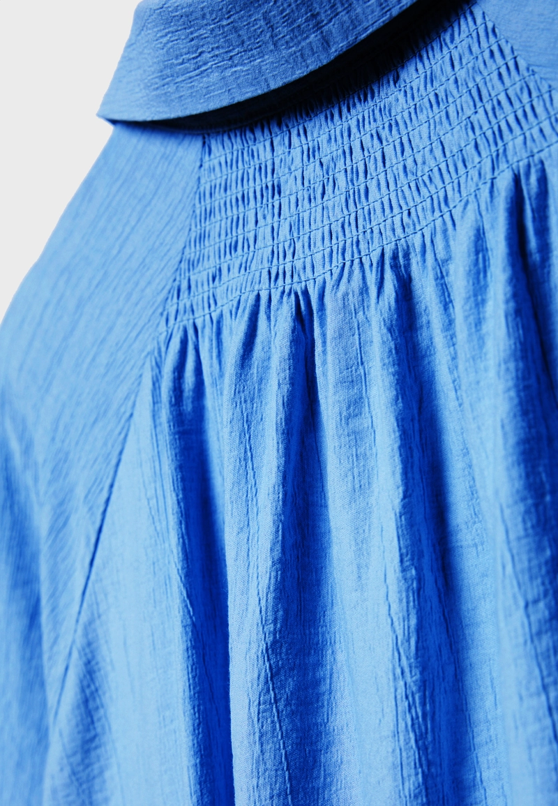 Рубашка свободного кроя на пуговицах