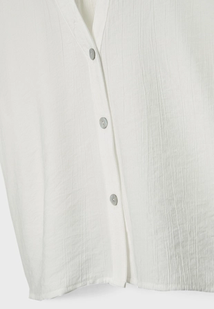 Рубашка свободного кроя на пуговицах- Заказать в России