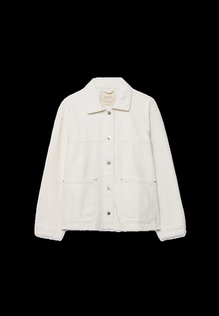 Джинсовая куртка с накладными карманами- Заказать в России