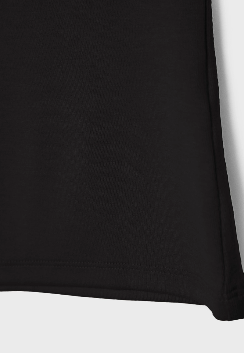 Майка с воротником-трубой