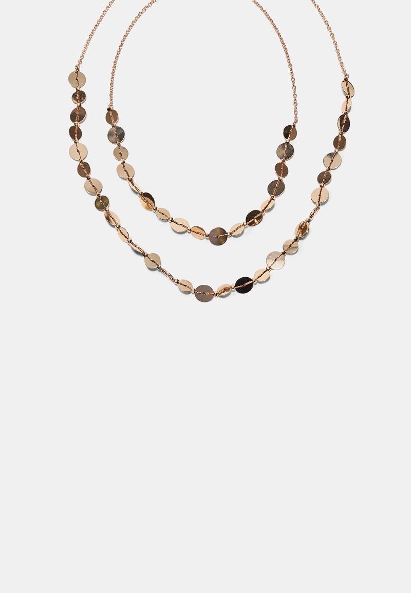 Набор из 2 ожерелий на шнурке с мини-монетами