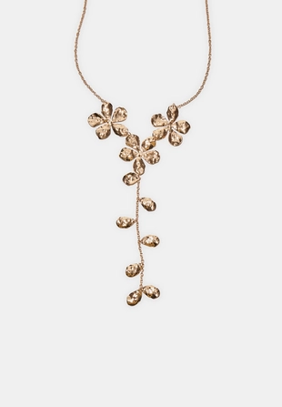 Колье-лариат «цветок»- Заказать в России