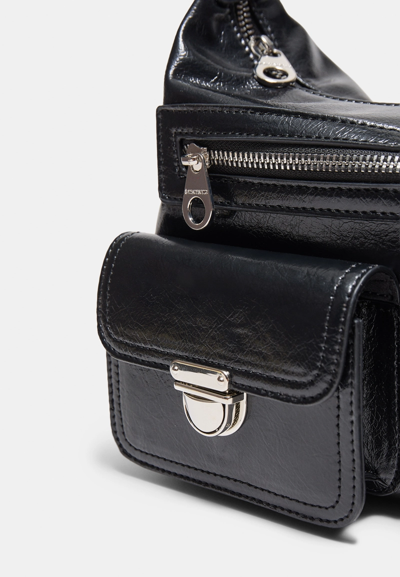 Сумка на плечо с карманами