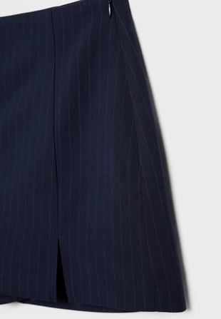 Юбка-шорты с разрезом сбоку- Заказать в России