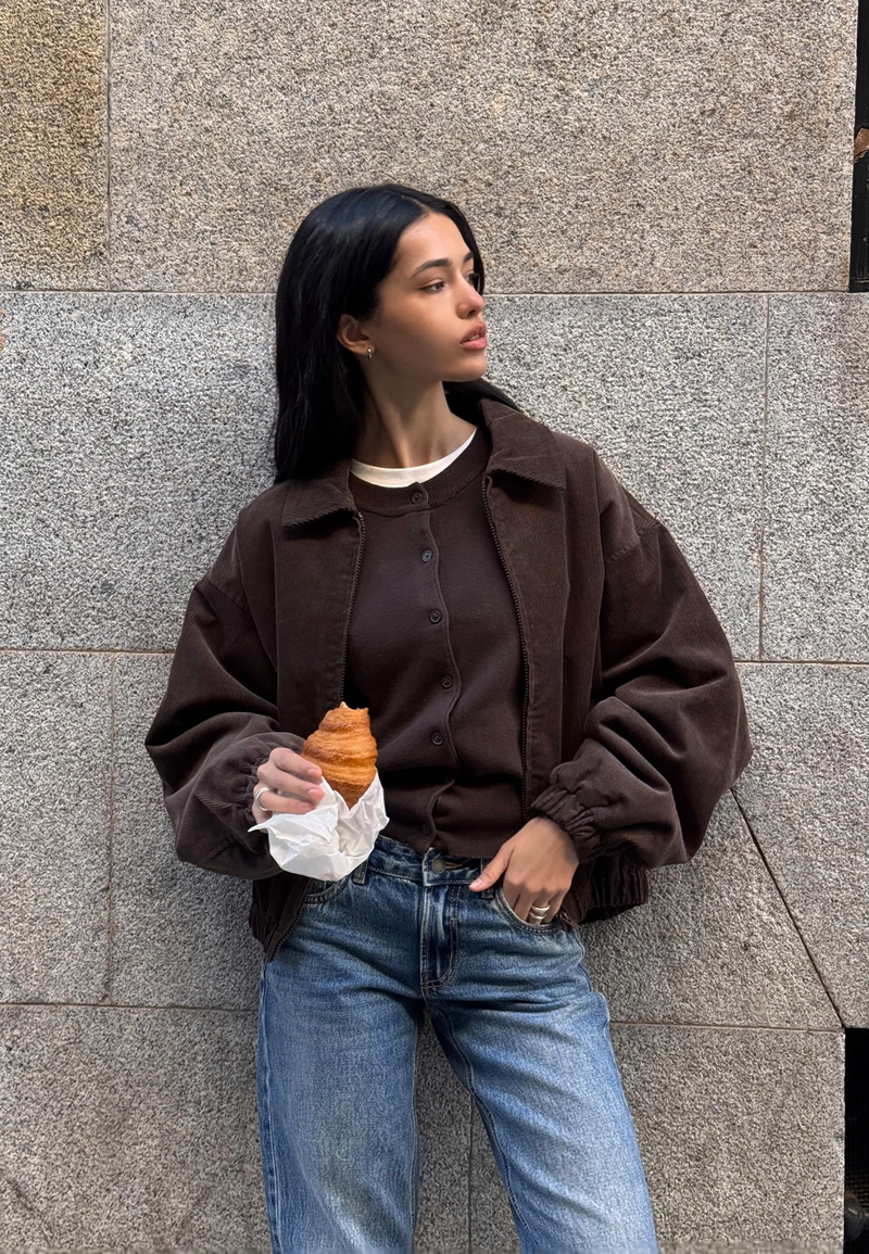 Кардиган на пуговицах