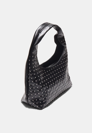 Сумка на плечо с заклепками- Заказать в России