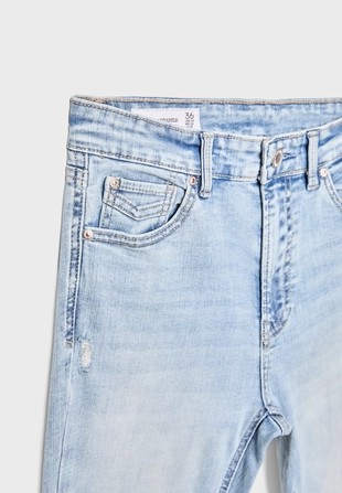 Джинсы скинни D07 с классической посадкой- Заказать в России