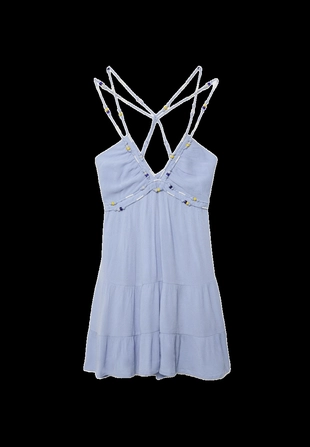 Короткое платье с бисером- Заказать в России