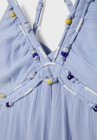 Короткое платье с бисером- Заказать в России