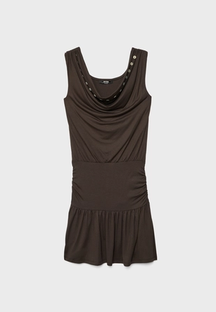 Платье-трансформер с пуговицами- Заказать в России