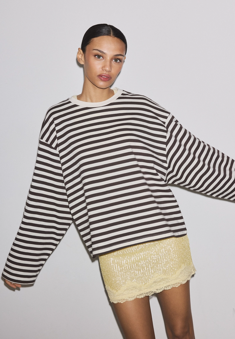 Мини-юбка с пайетками