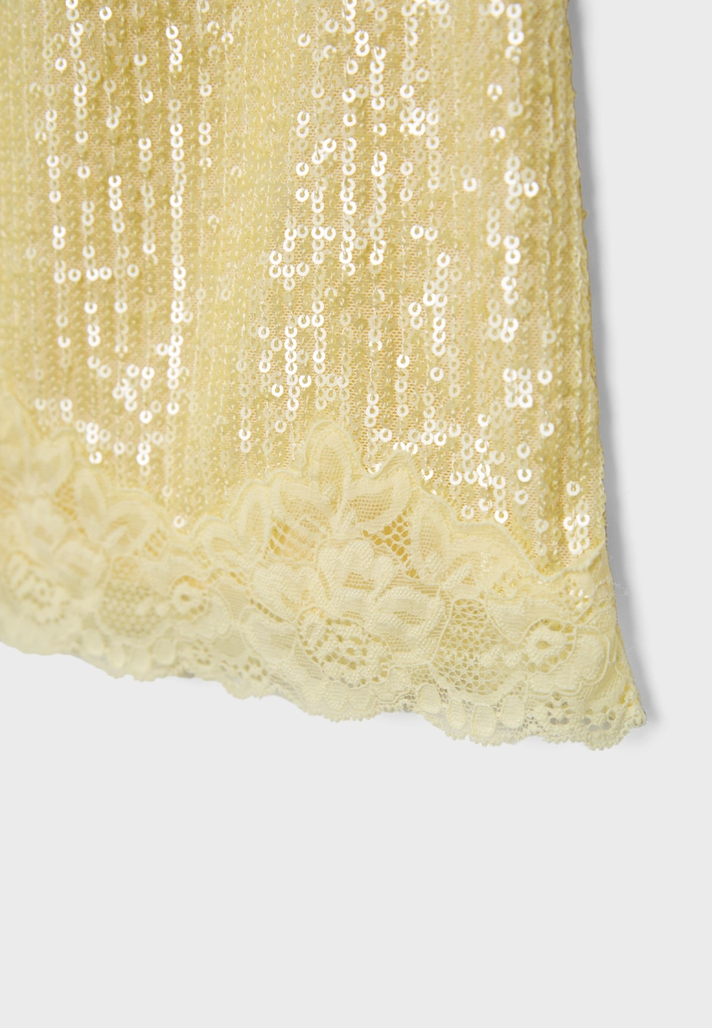 Мини-юбка с пайетками