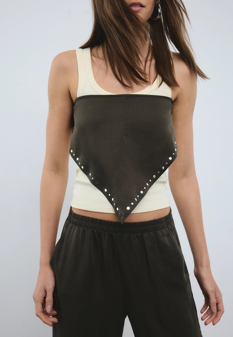 Брюки-платок из лиоцелла