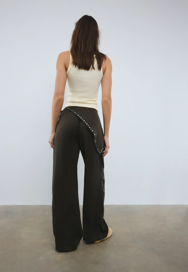 Брюки-платок из лиоцелла