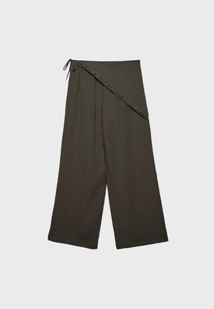 Брюки-платок из лиоцелла- Заказать в России