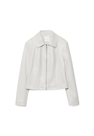 Приталенная куртка из искусственной кожи- Заказать в России