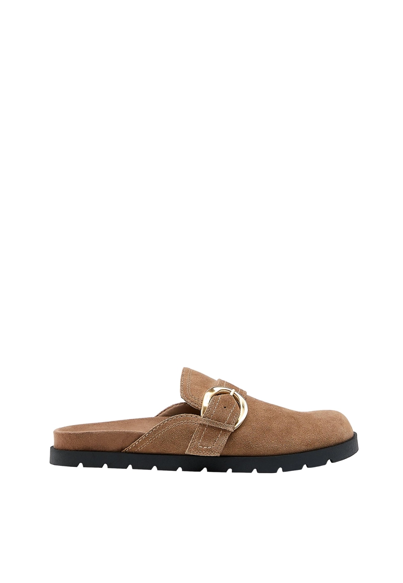 Кожаные мюли