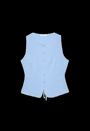 Жилет на пуговицах- Заказать в России