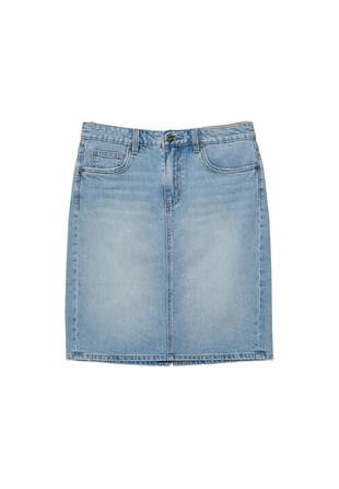 Джинсовая мини-юбка- Заказать в России