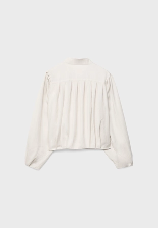 Куртка свободного кроя со складками- Заказать в России