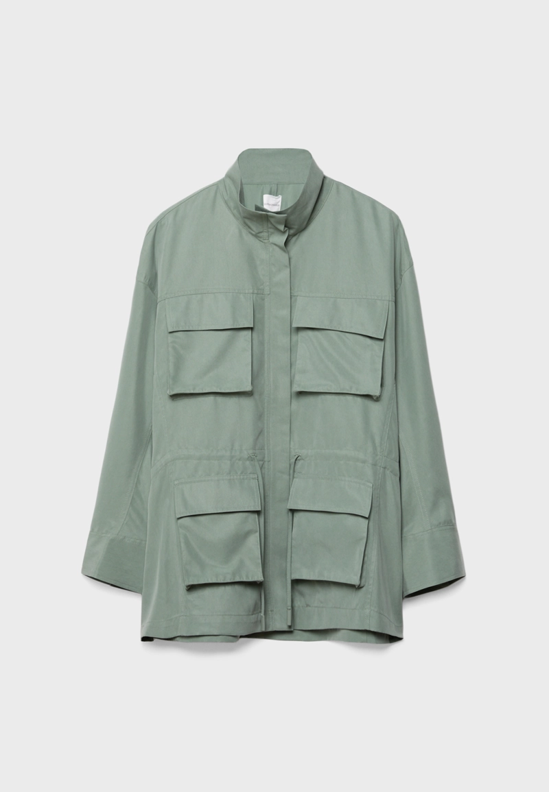 Базовая парка свободного кроя