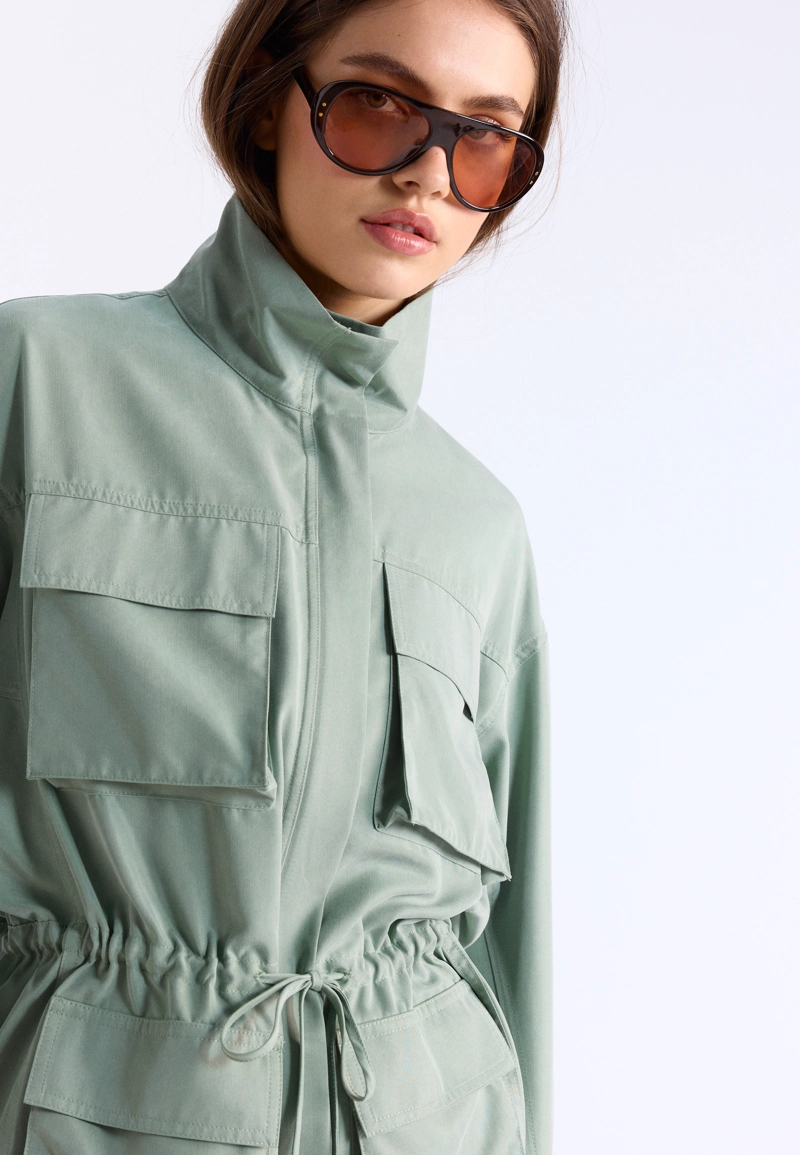 Базовая парка свободного кроя