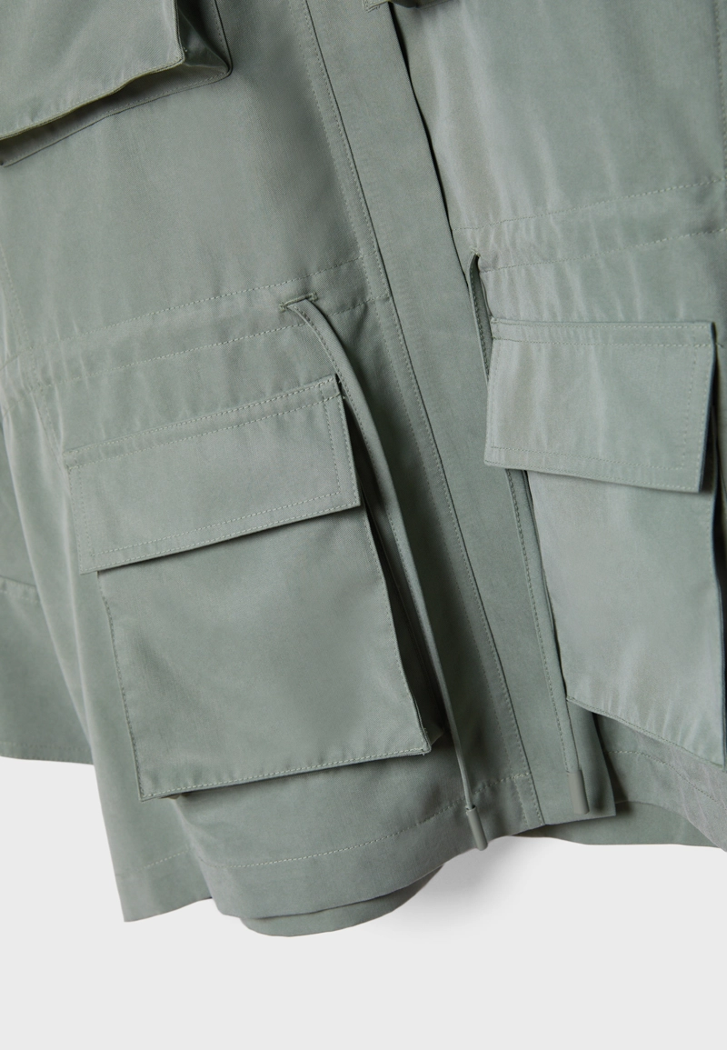 Базовая парка свободного кроя