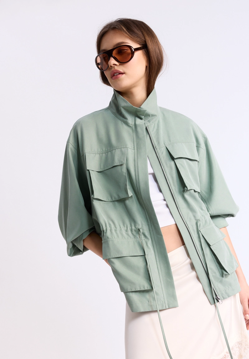 Базовая парка свободного кроя