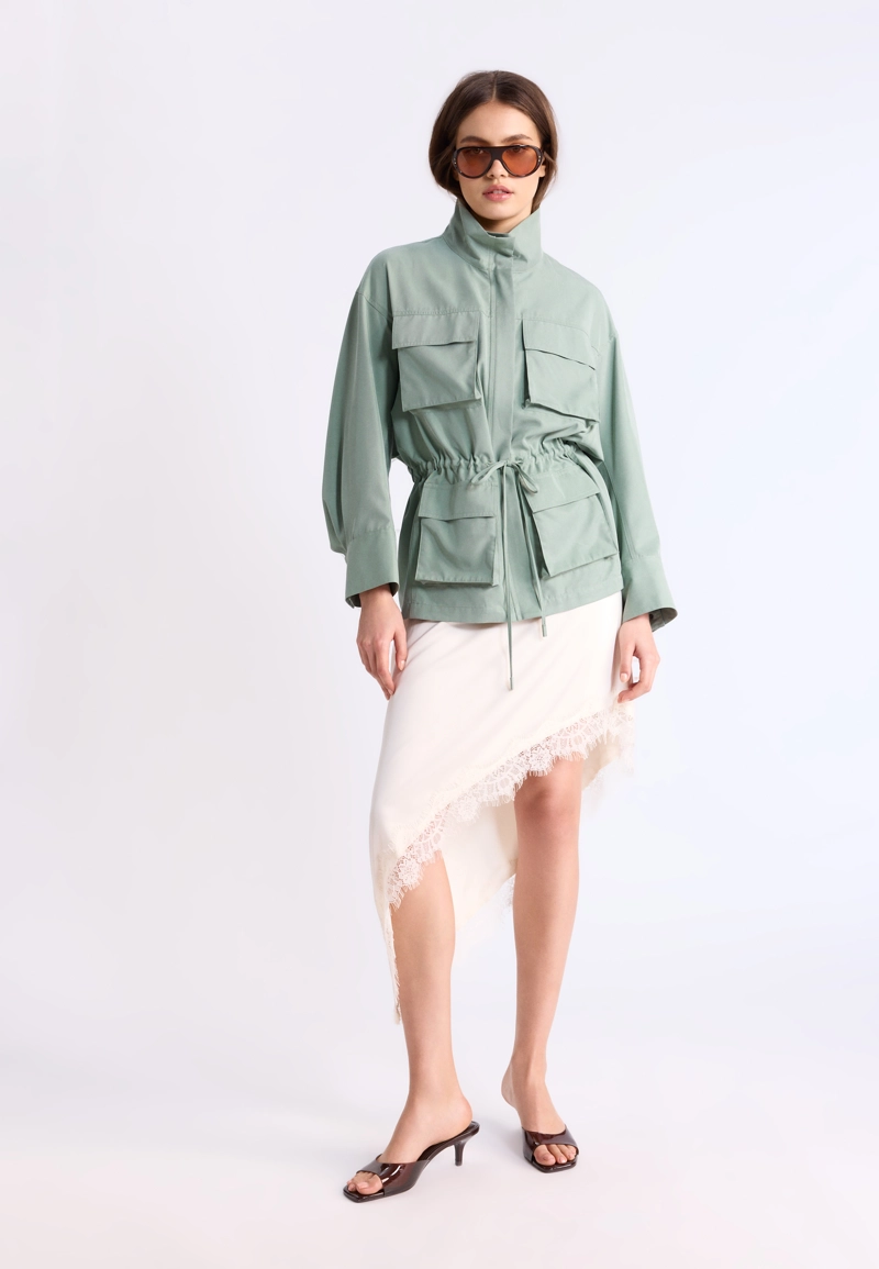 Базовая парка свободного кроя