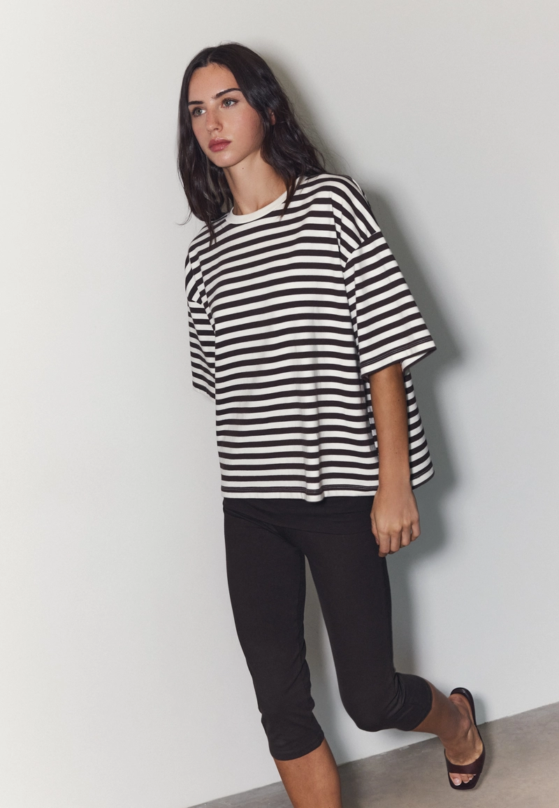 Футболка Boxy с короткими рукавами