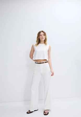 Топ-борцовка с эффектом льна- Заказать в России