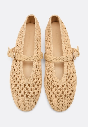 Балетки крючком с ремешком- Заказать в России