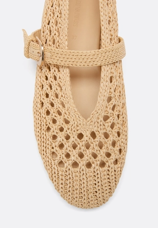 Балетки крючком с ремешком- Заказать в России