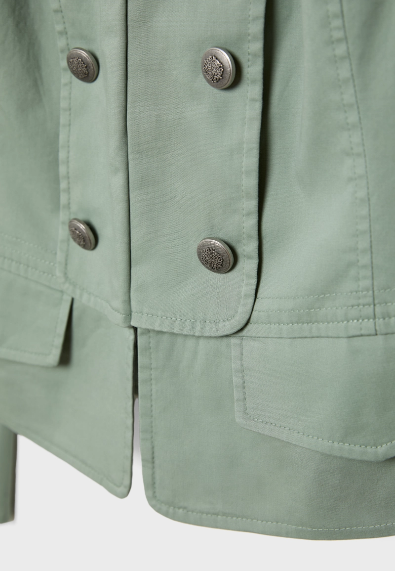 Пиджак в стиле милитари