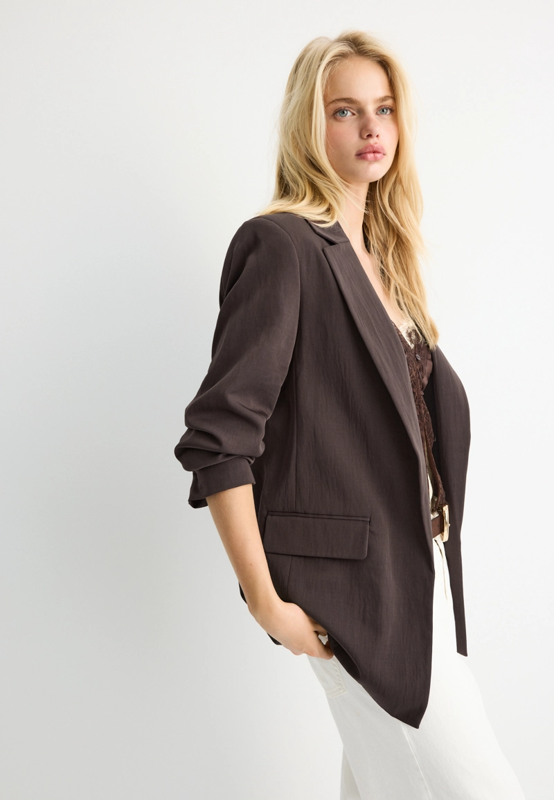 Базовый пиджак рустик