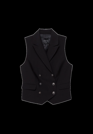 Двубортный жилет- Заказать в России