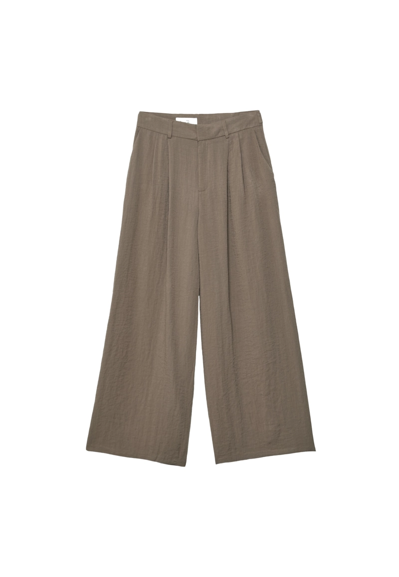 Брюки-палаццо с регулируемым поясом