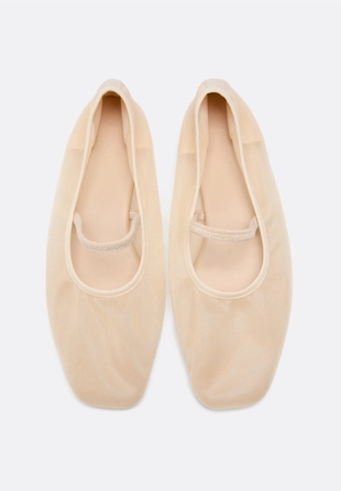 Балетки из сетки с эластичной резинкой- Заказать в России