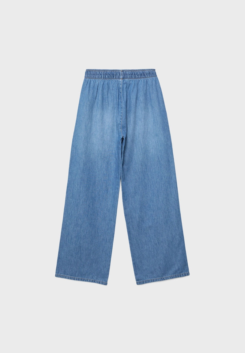 Свободные джинсы на кулиске