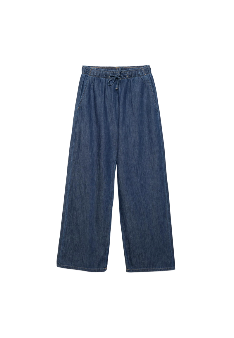 Свободные джинсы на кулиске