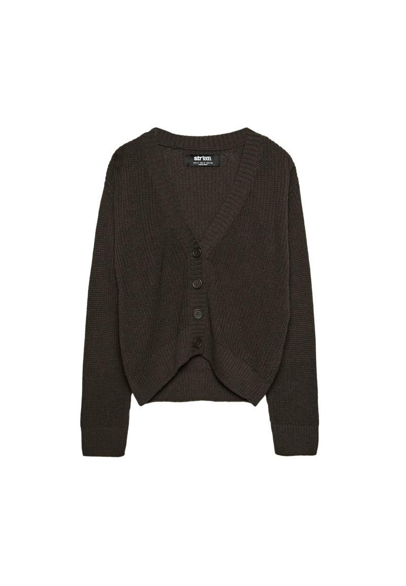 Вязаный кардиган на пуговицах