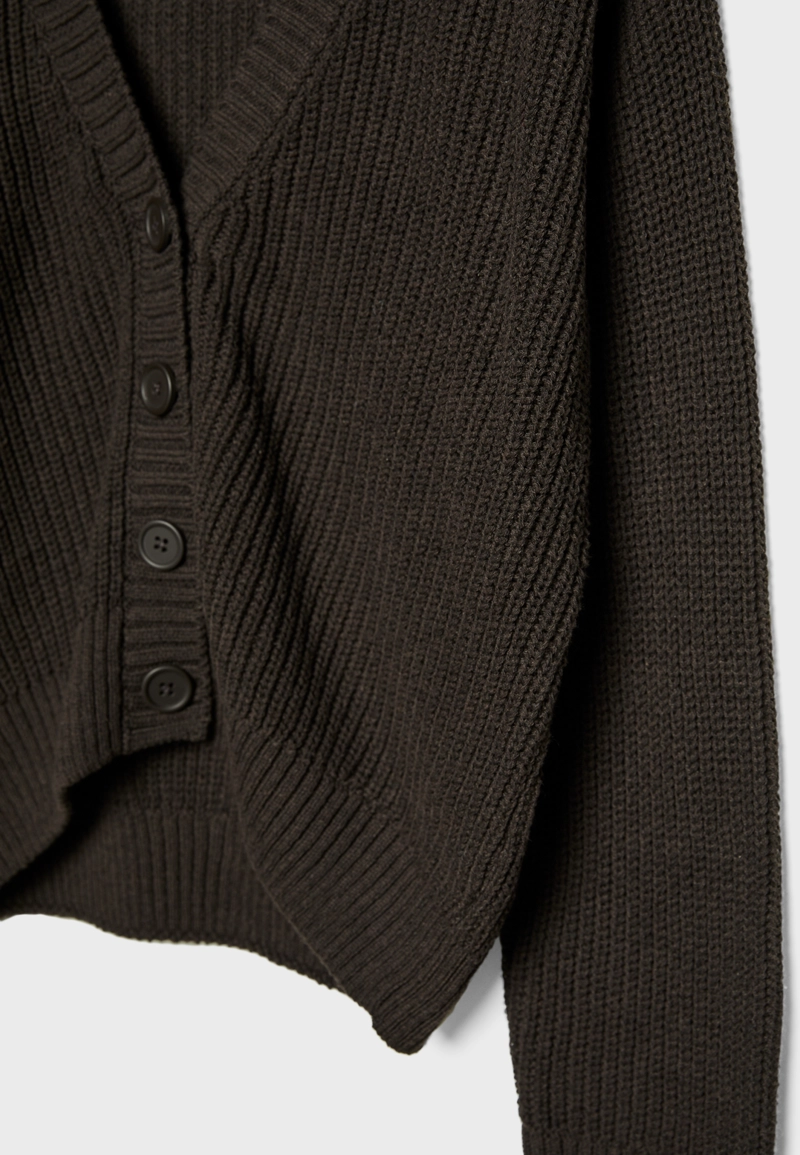 Вязаный кардиган на пуговицах