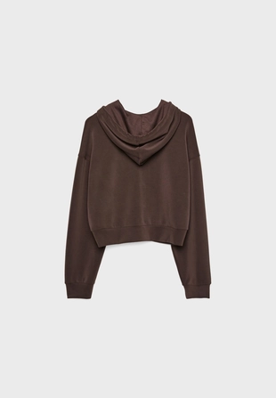 Толстовка на молнии из мягкой ткани- Заказать в России