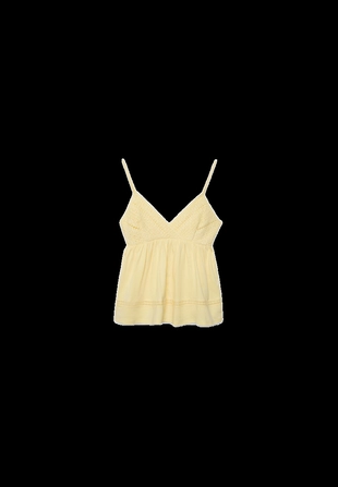 Топ на бретелях с отделкой кроше- Заказать в России