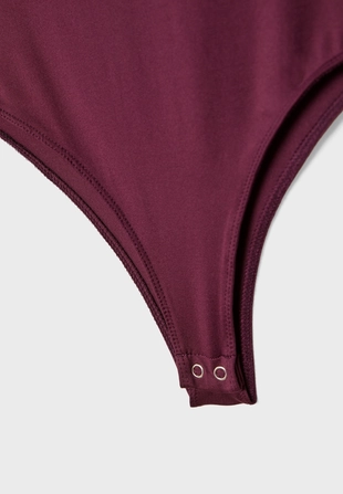 Боди из полиамида с квадратным вырезом- Заказать в России