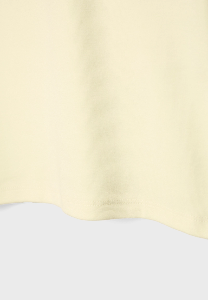 Базовая футболка с короткими рукавами и круглым вырезом